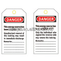 PVC Lockout Tags BD-8611